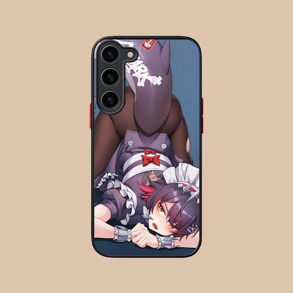 Zenless Zone Zero Ellen Joe Phone Case for Samsung Galaxy S25 S24 S23 S22 S21 Plus FE Ultra Colour Silicone Protective Pretty