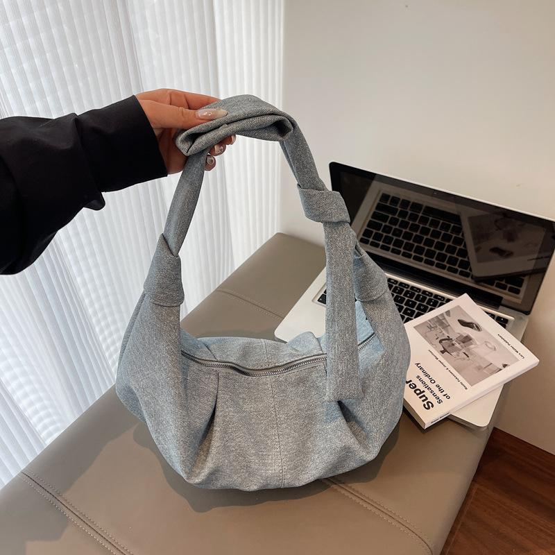 Bag Women's Large Capacity 2025 Summer New Niche Design Croissant One Shoulder Crossbody Bag Premium Dumpling Bag