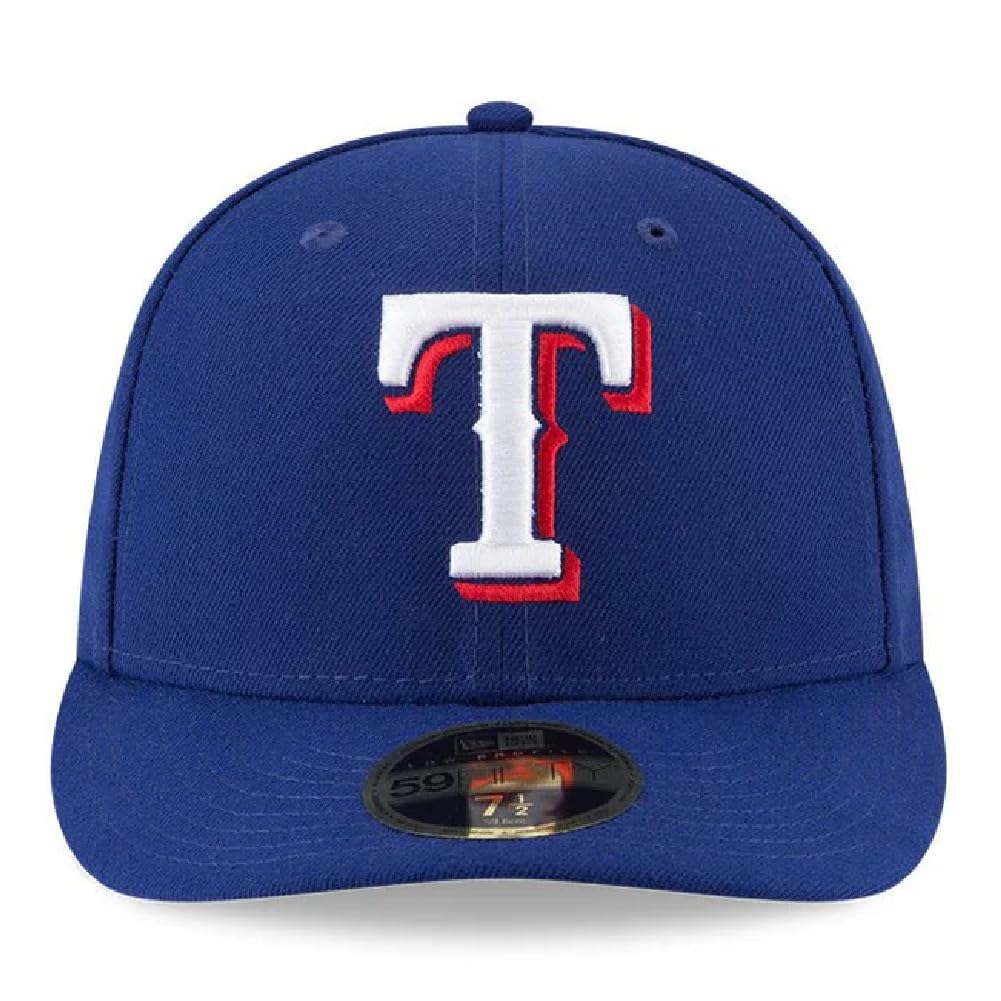 New Era 59FIFTY Texas Rangers Game Low Size Cap, Profile, 57.7cm