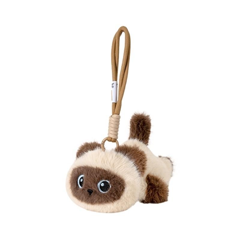 Cartoon Cute Black Cat Siamese Cat Cartoon Plush Toy Pendant And Pillow Kids For