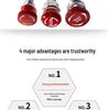 Stainless Steel Dustproof Metal Mushroom Emergency Stop Button (16/19/22/25/30mm)