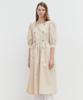 Sinun Shirt Long Dress (Beige)