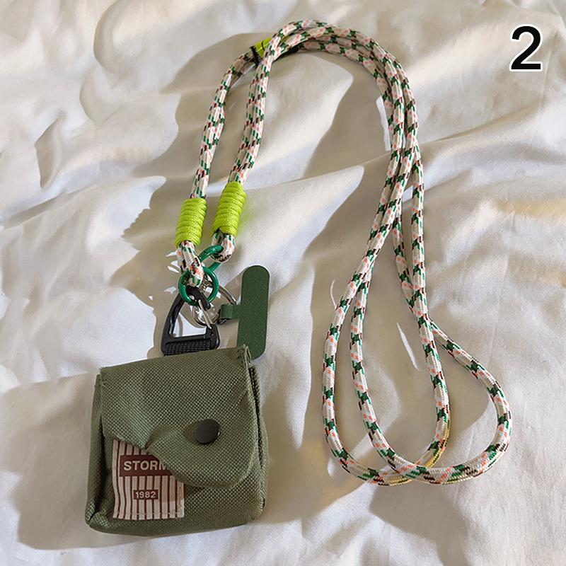 Tecknad Myntväska Telefonrem Söt Telefon Snodd Crossbody Anti-förlorad Telefonfodral Snodd Hänge