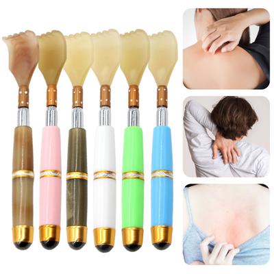 Manyetik Bilyeli Teleskopik Sırt Kaşıyıcı Masaj Aleti Geri Çekilebilir Tasarım Taşınabilir Vücut Kaşıma Çubuğu Sırt Masaj Aksesuarı