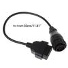 14 Pin Auf 16 Pin OBD2 Diagnosekabel Adapterstecker Für Mercedes Benz Sprinter Mercedes Sprinter LT Van OBD rund