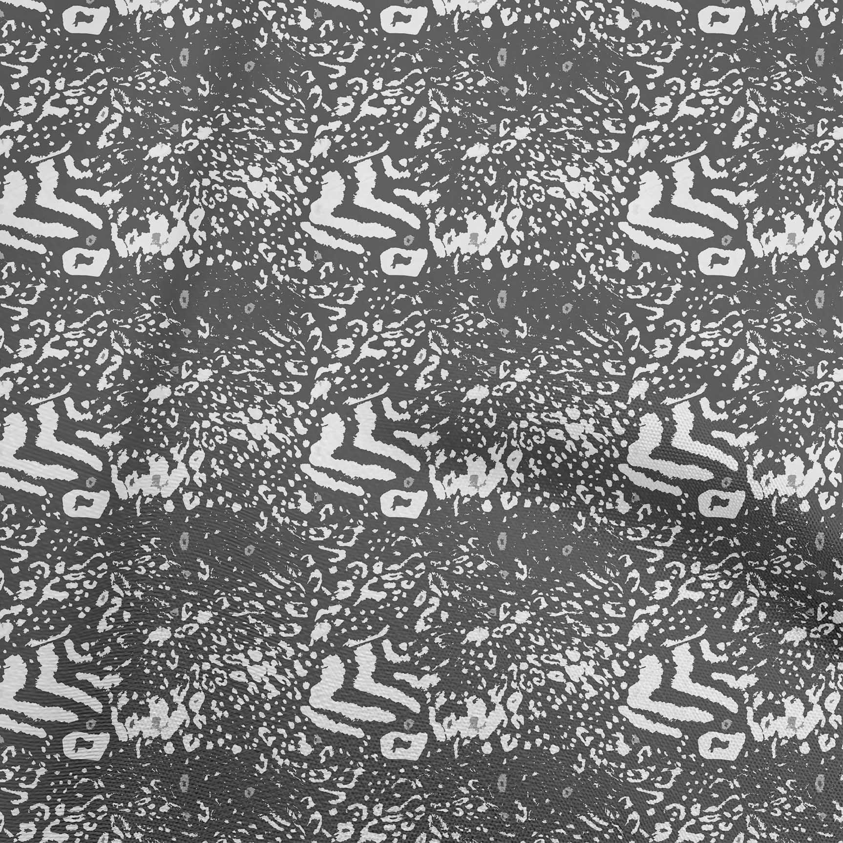 

Тканина oneOone Жоржет Віскоза Аква Блакитна Тканина для рукоділля з тваринами Декоративна тканина з принтом у дворі 42 дюйми 42 Inch Wide - Viscose Chiffon сірий колір