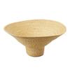 New summer fashion flat top straw hat simple hand-woven straw big brim sun protection hat outdoor beach sun hat