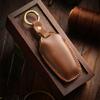 Styling Mouldings Car Fob Key Cover Keychain Accessories Leather Case Holder Protector Shell for Nio Es6 2019 Es8 2018 Keyless E