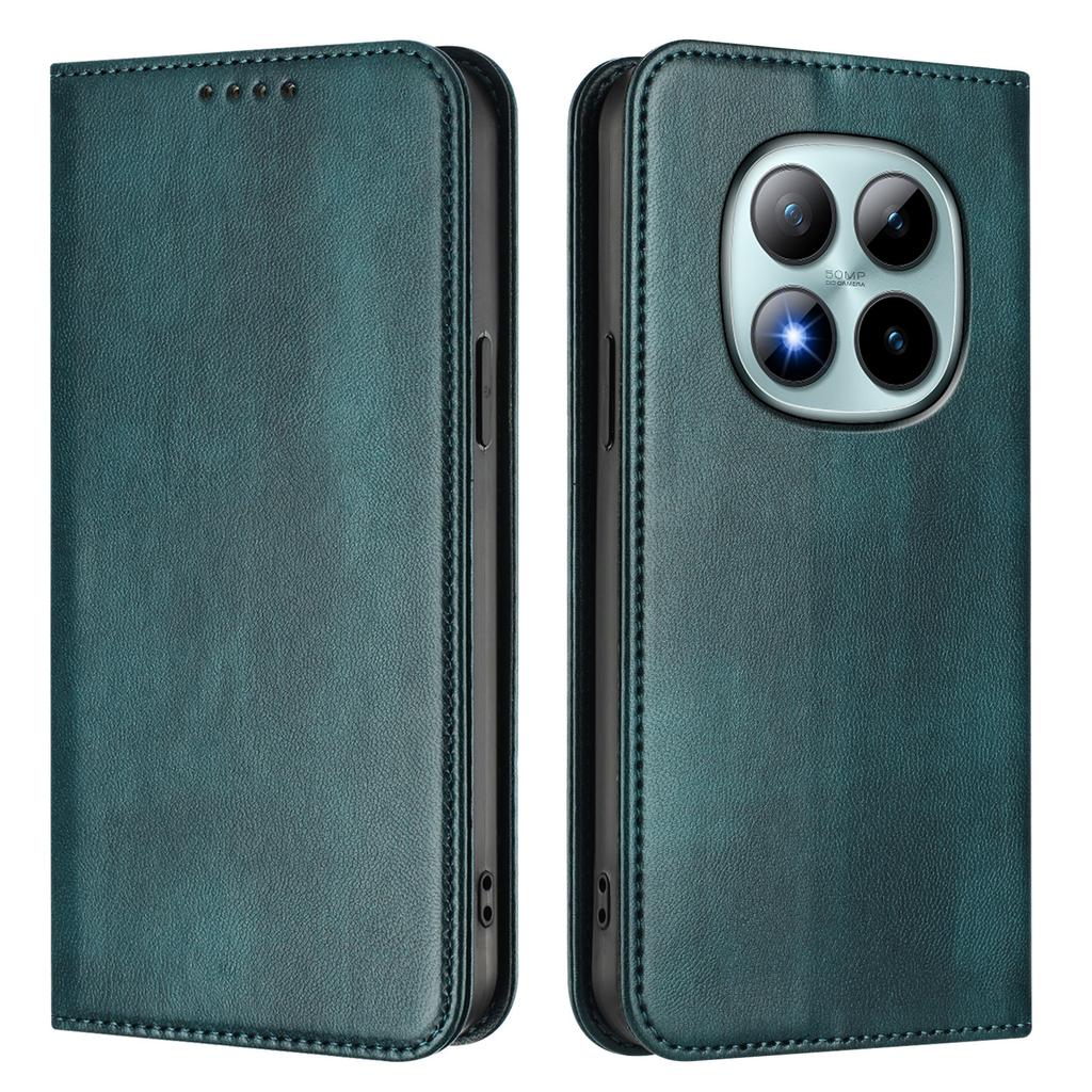 Für Xiaomi Redmi Note 15 Pro+ 5G Brieftaschenkoffer Retro-Textur RFID-Blockierung Leder-Handyhülle