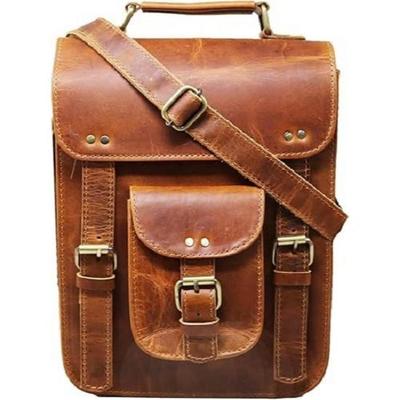 Νέα Γνήσια Δερμάτινη Τσάντα Messenger Vintage Τσάντα Laptop Crossbody Σακίδιο Πορτοφόλι Άνδρα Τσάντα Ώμου για άνδρα γυναίκα τσάντα γραφείου