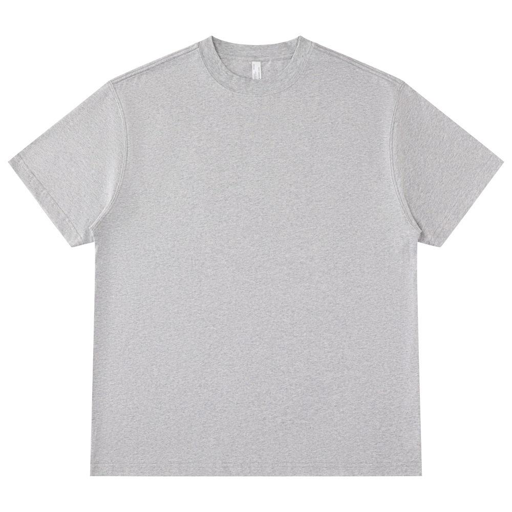 LVLV | Kids & Teens 240g Pure Cotton Loose Fit Retro Short Sleeve Parent-Child T-shirt, Class Uniform Trendy