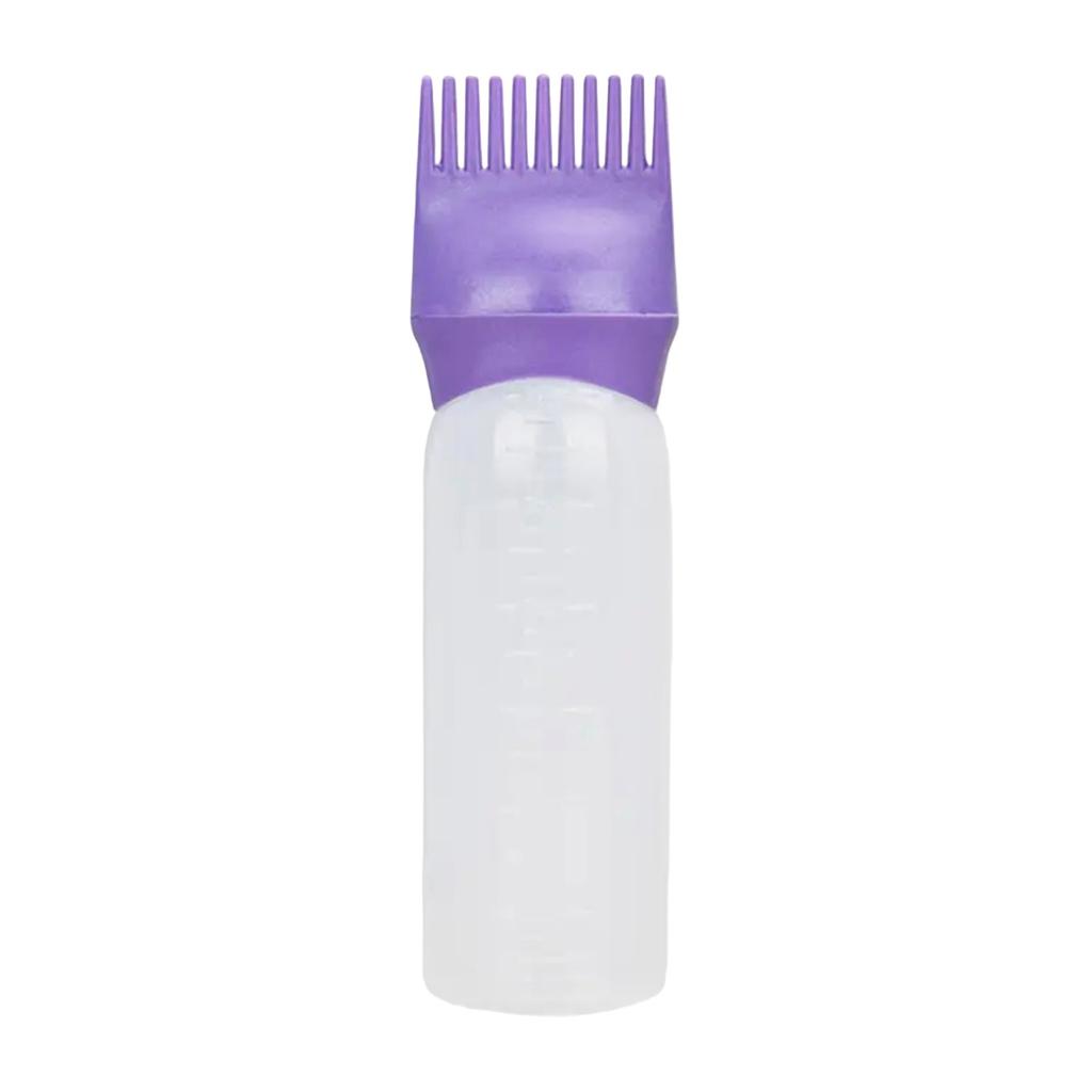 Hairdressing Cleaning Shampoo Bottle Comb Teeth Hair Bottle Cream Color Scale Perm Bottle