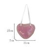 Love Heart Transparent Itabag Women JK Uniform Crossbody Bag Girls Purse And Handbag