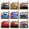 Bedding Three-Piece Set 3D Digital Cartoon Animation Microfiber Duvet Set