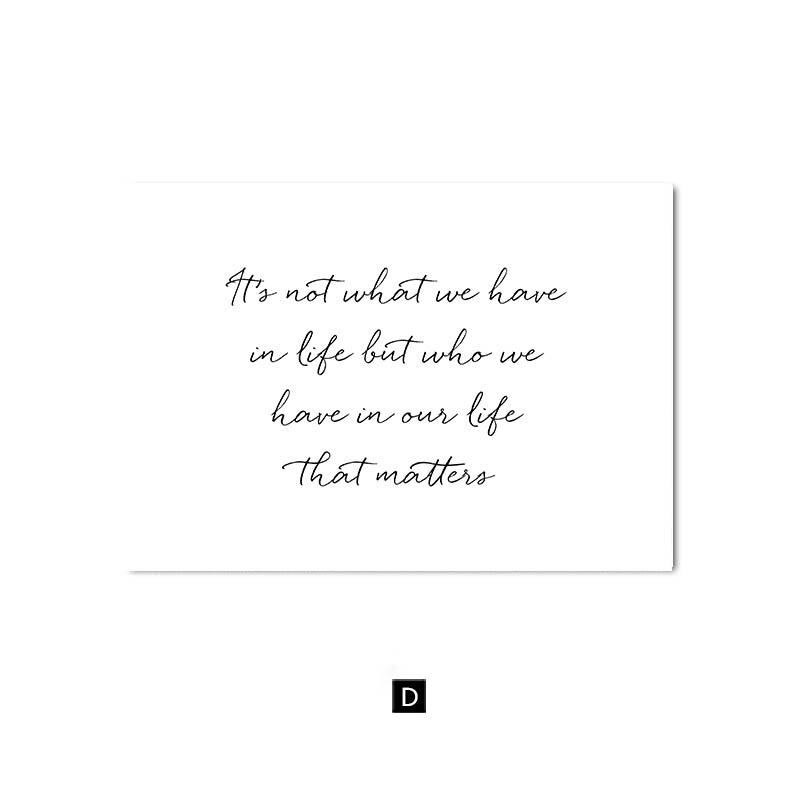 Naturlandskapsmålning Sjö Snöberg Canvas Poster Nordisk Stil Konsttryck Skog Brygga Citat Väggdekoration Bild