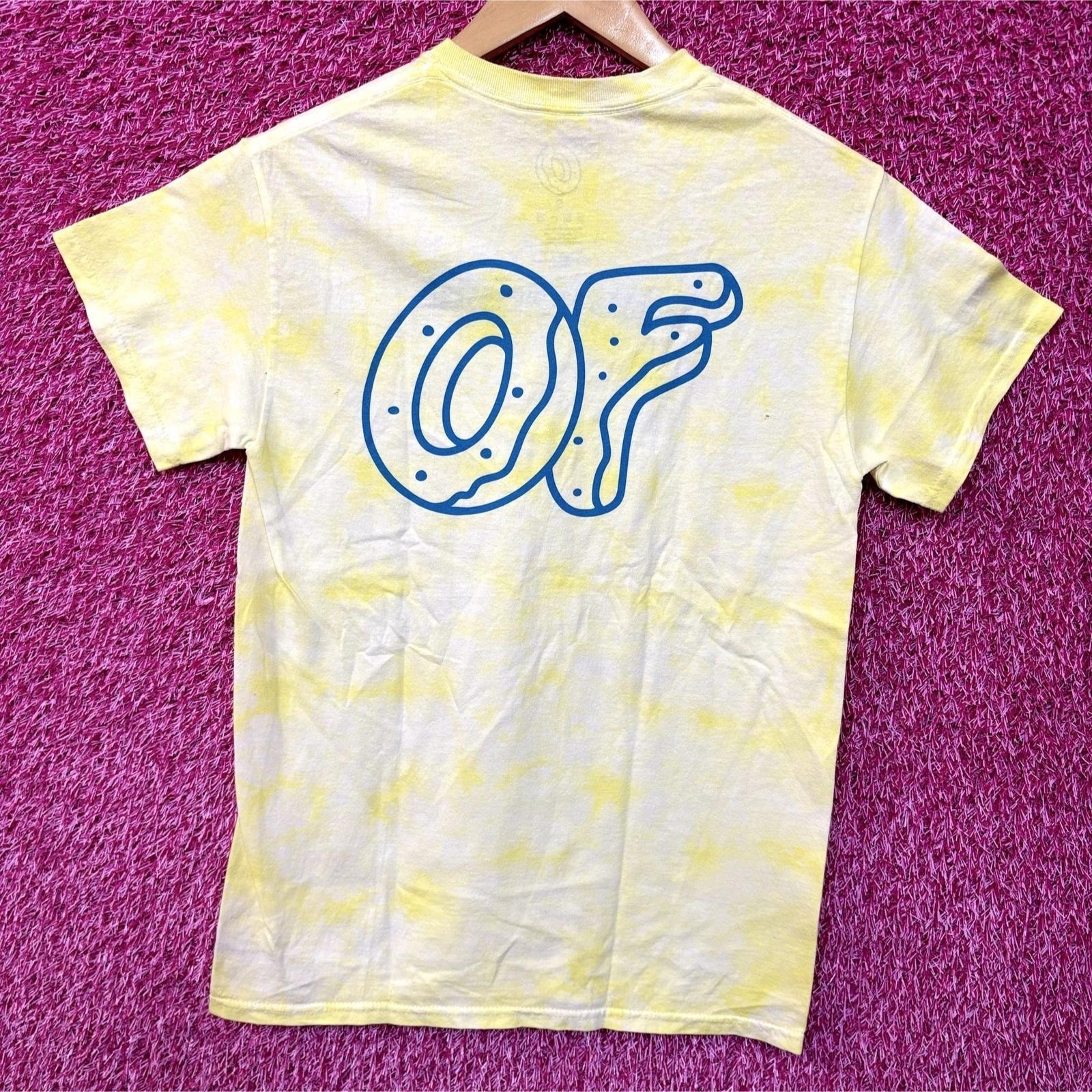 Odd Future Spell-Out Embroidered  OF Donut Logo Tie Dye Small XXXXL