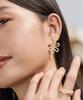 Lola Rose Daisy Citrine Gemstone Cubic Earrings For Women
