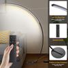 67in Dimmable LED Floor Lamp, 3 Color Temperatures, Remote Control, Modern Living Room & Bedroom Ambient Lighting