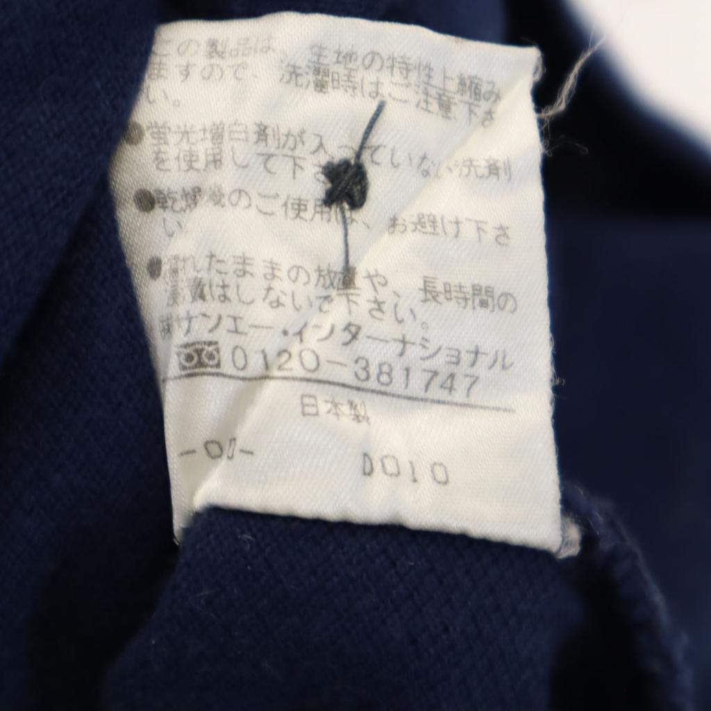 PEARLY GATES made in Japan Short sleeve Polo shirt 6 Navy Fawn Men's Used