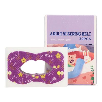 30PCS Sleep Nose Breathing Tapes Skin Friendly Soft Mouth Strips Moderate Stripping Portable Nasal