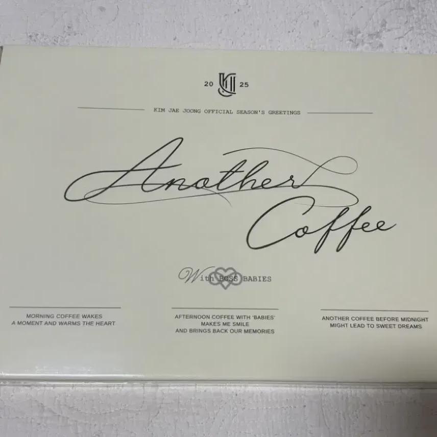 

Unopened Kim Jae-joong Season s Greetings 2025 Calendar Photocard
