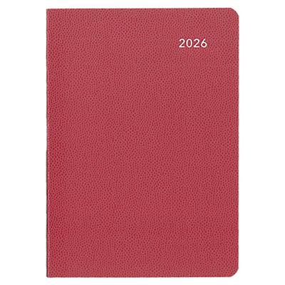 DAIGO 2026 Schedule Book Mill Weekly Left A6 Red E9627