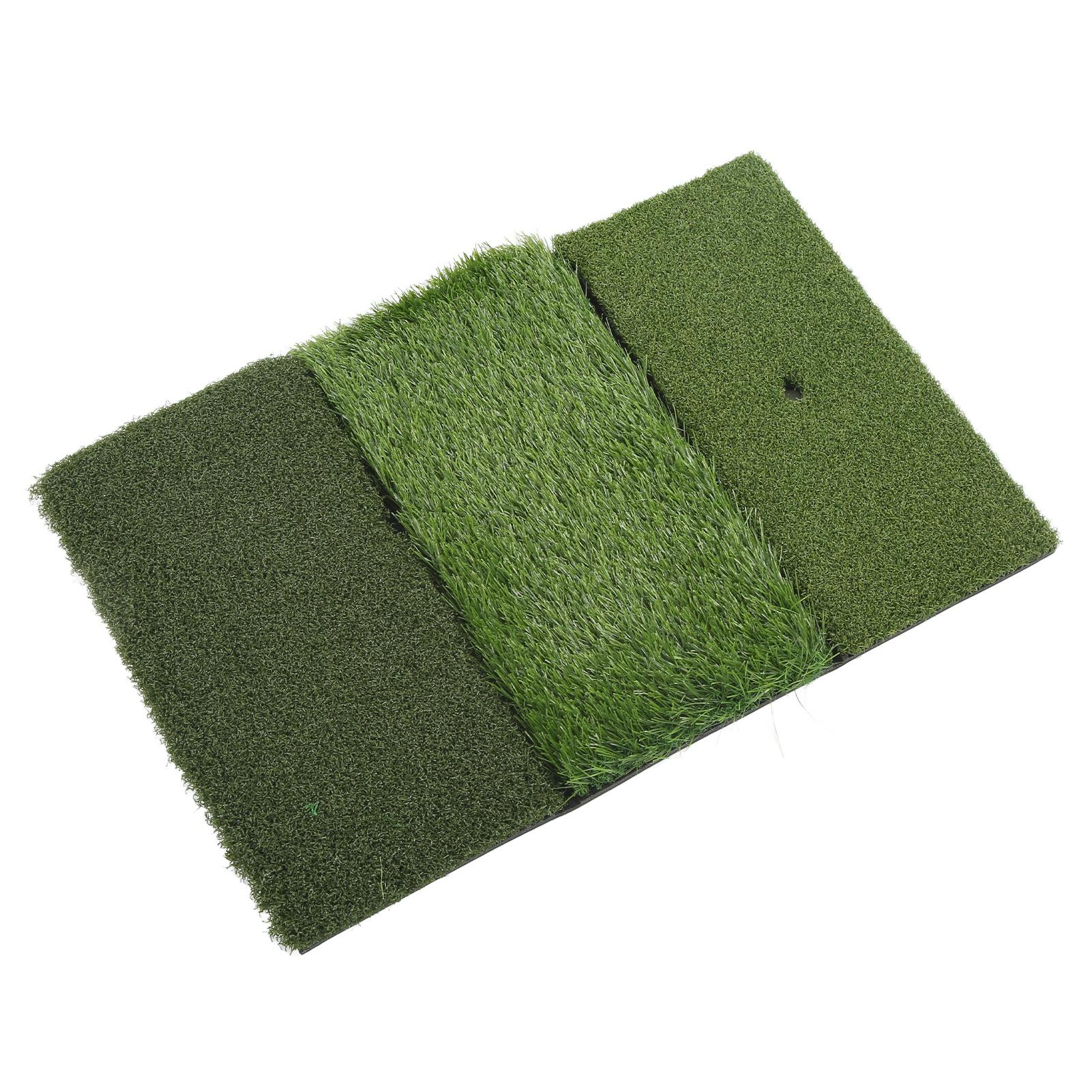 

Golf Hitting Mat 3 in 1 Multifunctional Golf Training Mat for Household Office Outdoor Daily Training