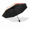 1pc Cat Love Automatic Opening/Closing Folding Umbrella with 8 Ribs,Windproof Portable Sunshade Umbrella Holiday gift yy260401095