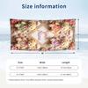 Teddy Bear Theme Beach Towel Personalized Custom Name & Text Soft Quick Dry Beach Towel for Swimming Travel