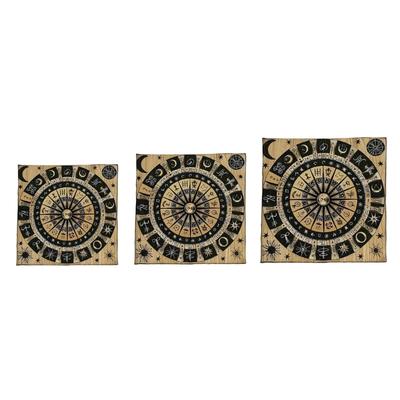 Divinations Tablecloth Card Mat Table Cover Astrological Oracles Pad Tarots Table Cloth Altars Cloth Board Game Pad