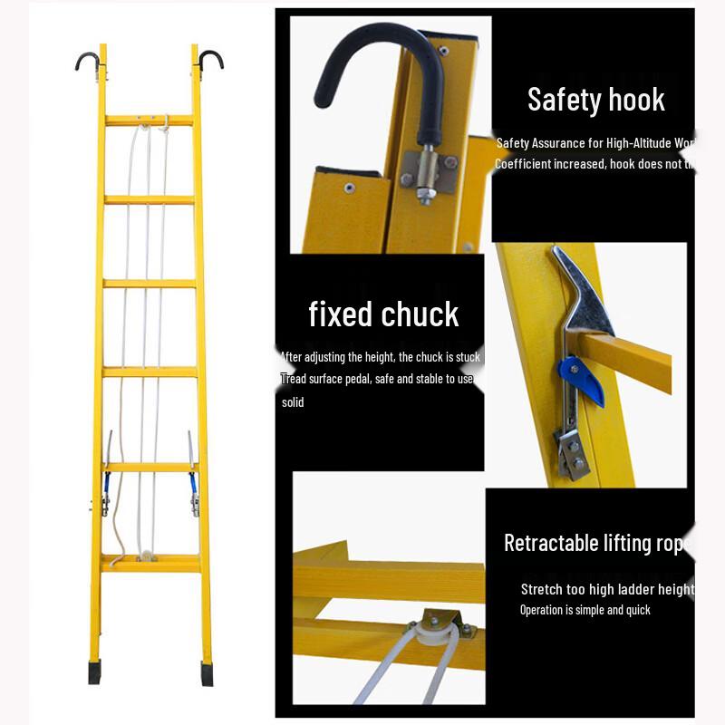 Yuqin Fiberglass Insulated A-Frame Ladder