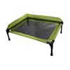 Outdoor Indoor Elevated Pet Bed Washable Mesh Raised Cot Hammock Cooling Mat for Dogs for Backyard or Camping