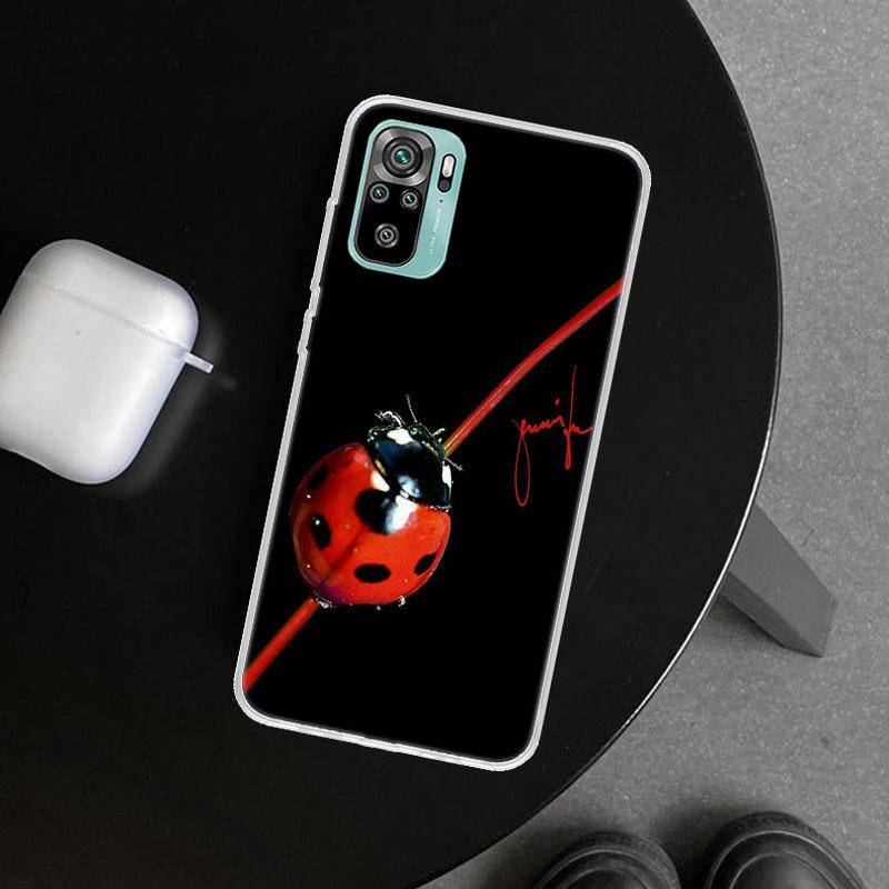 Insect Seven-Star Ladybug Phone Case Cover for Xiaomi Redmi Note 15 14 13 12 11 Pro Plus 14S 12S 11S 11T 11E 10S 10 Customized F