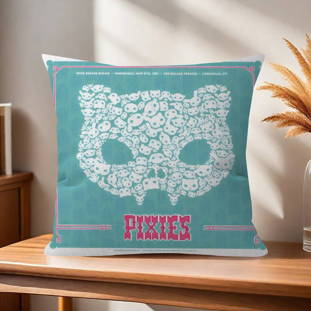 Rock Band PPixies Doolittle   Personalized picture text home decorative pillows Household Gifts xcm