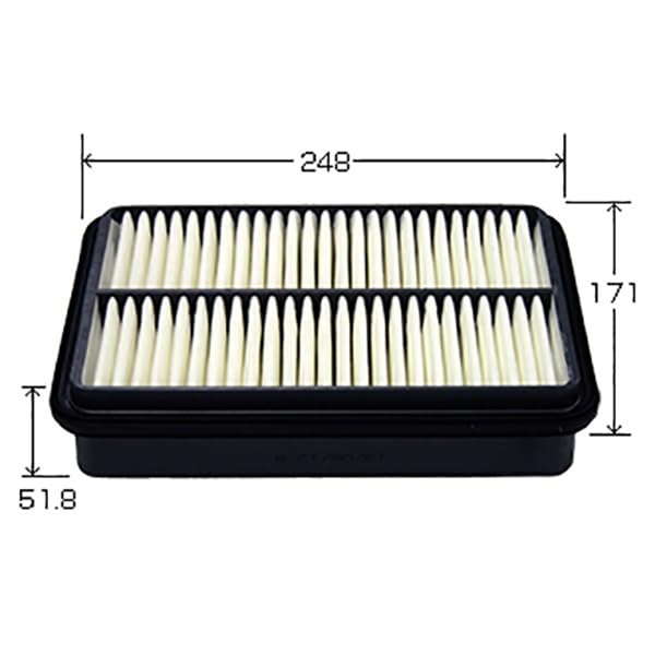 PIAA Air Filter (1 Piece) [For Toyota Vehicles] Estima, Corolla II, Town Ace, Etc. PT78
