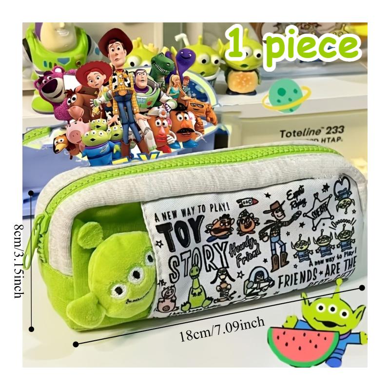 Disney Toy Story Three Eyes Pencil Case, Back To School and Office Storage