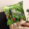 P-PikminS Stitch Lucky Dragon Pillow Cover Sofa Cushion Cover Home Room Decoration Children Gift