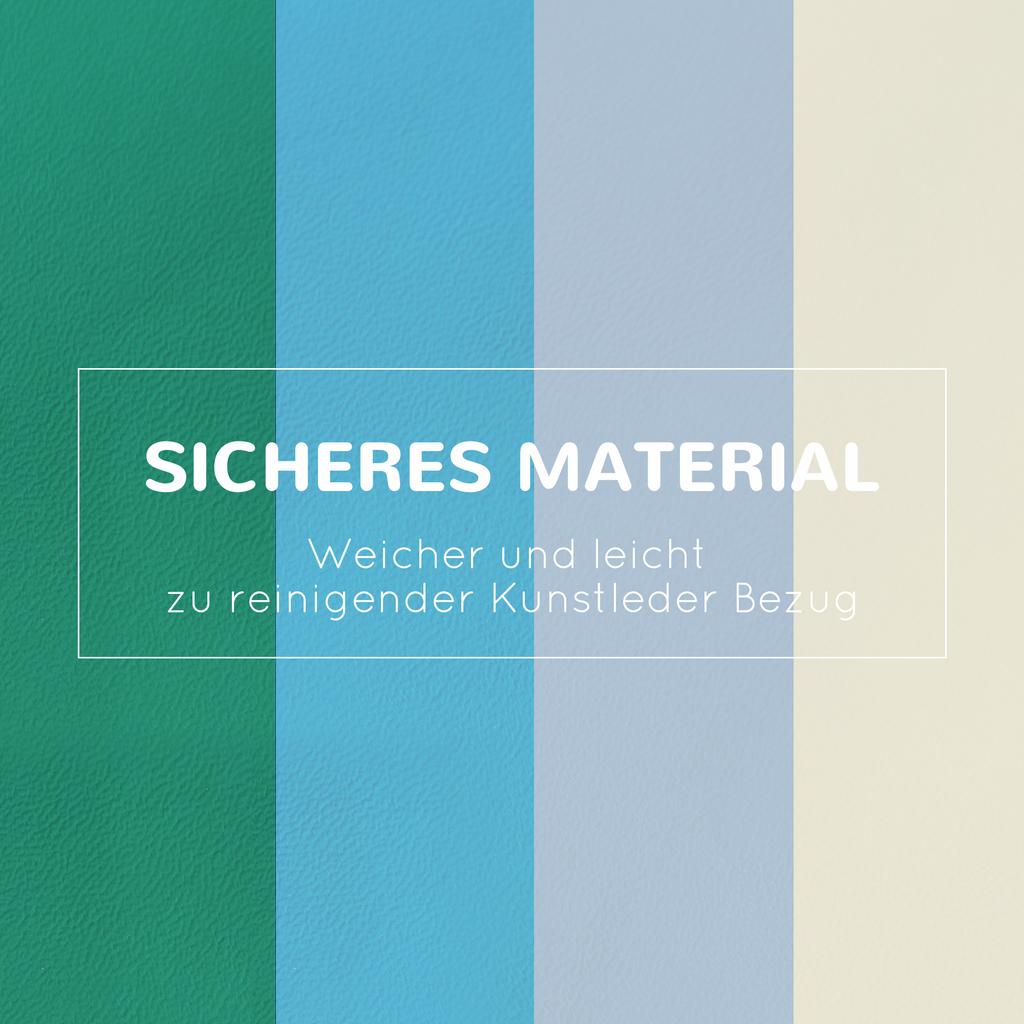 4-teiliges Weichbaustein-Set für Kleinkinder 1-3 Jahre, Mehrfarbig