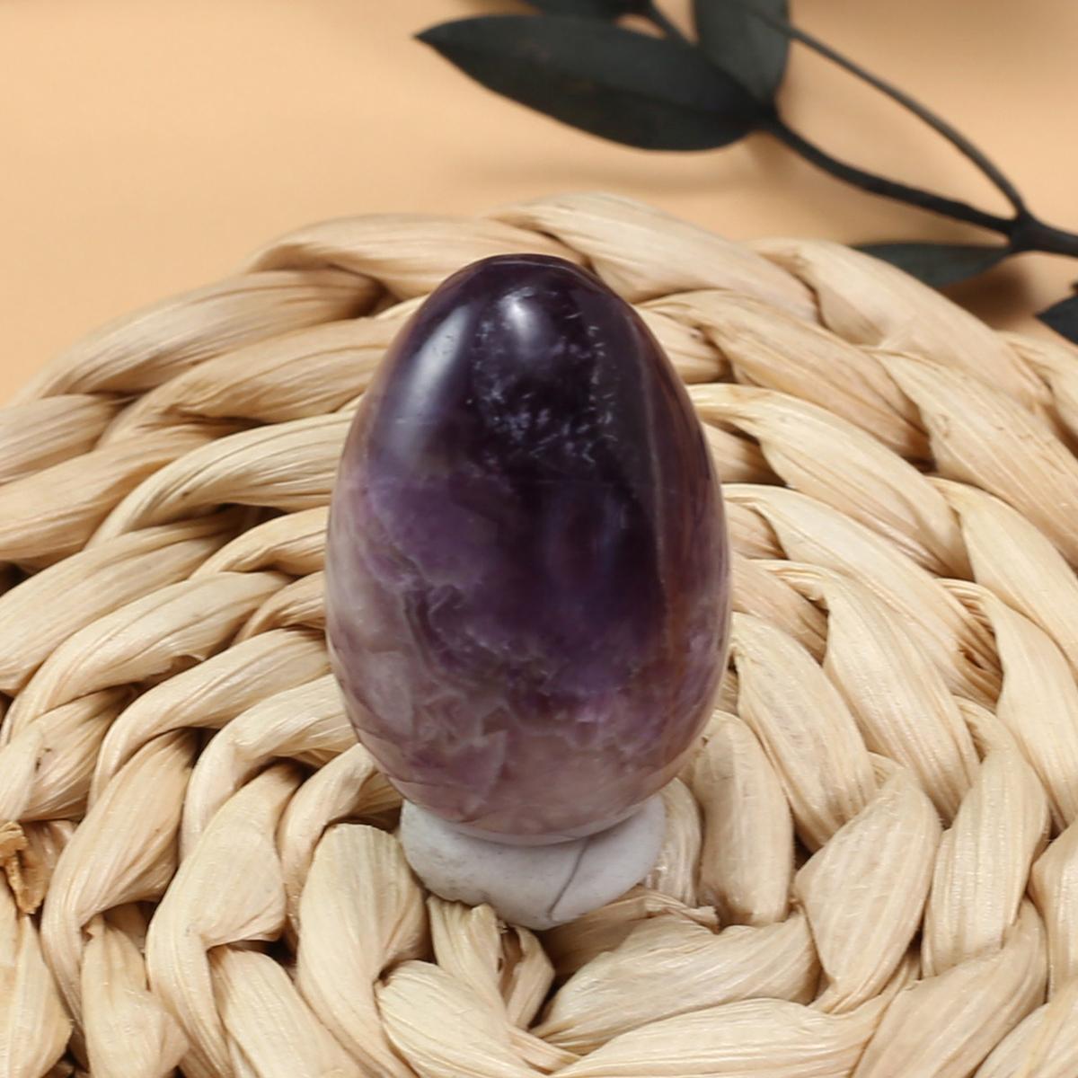 

Персональные украшения, статуя, натуральные камни, аметист/агат, яйцеобразные фигурки, целебные кристаллы, декор для комнаты, брелок для рукоделия из драгоценных камней 31x20mm