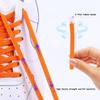 No Tie Shoe Laces Elastic Sneakers Shoelaces Multicolor Magnetic Lock Shoelace Kids Adult Quick Laces One Size Fits All Shoes