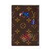 Louis Vuitton Monogram Coated Canvas Passport Holder Women Accessories Brown M15327