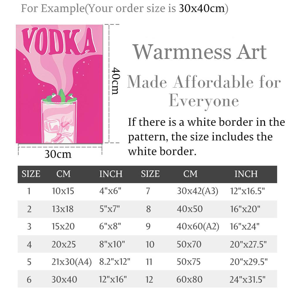 Retro Cocktail Drink Poster Whisky Gin Tonic Canvas Painting Boho Wall Art Picture For Kitchen Bar Living Room Home Decoration