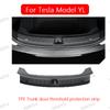 For Tesla Model YL 2025 2026 All-inclusive Rear Trunk Door Anti-dirt Mat TPE Trunk Tailgate Protection Pad Car Accessories