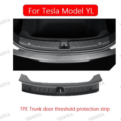 For Tesla Model YL 2025 2026 All-inclusive Rear Trunk Door Anti-dirt Mat TPE Trunk Tailgate Protection Pad Car Accessories