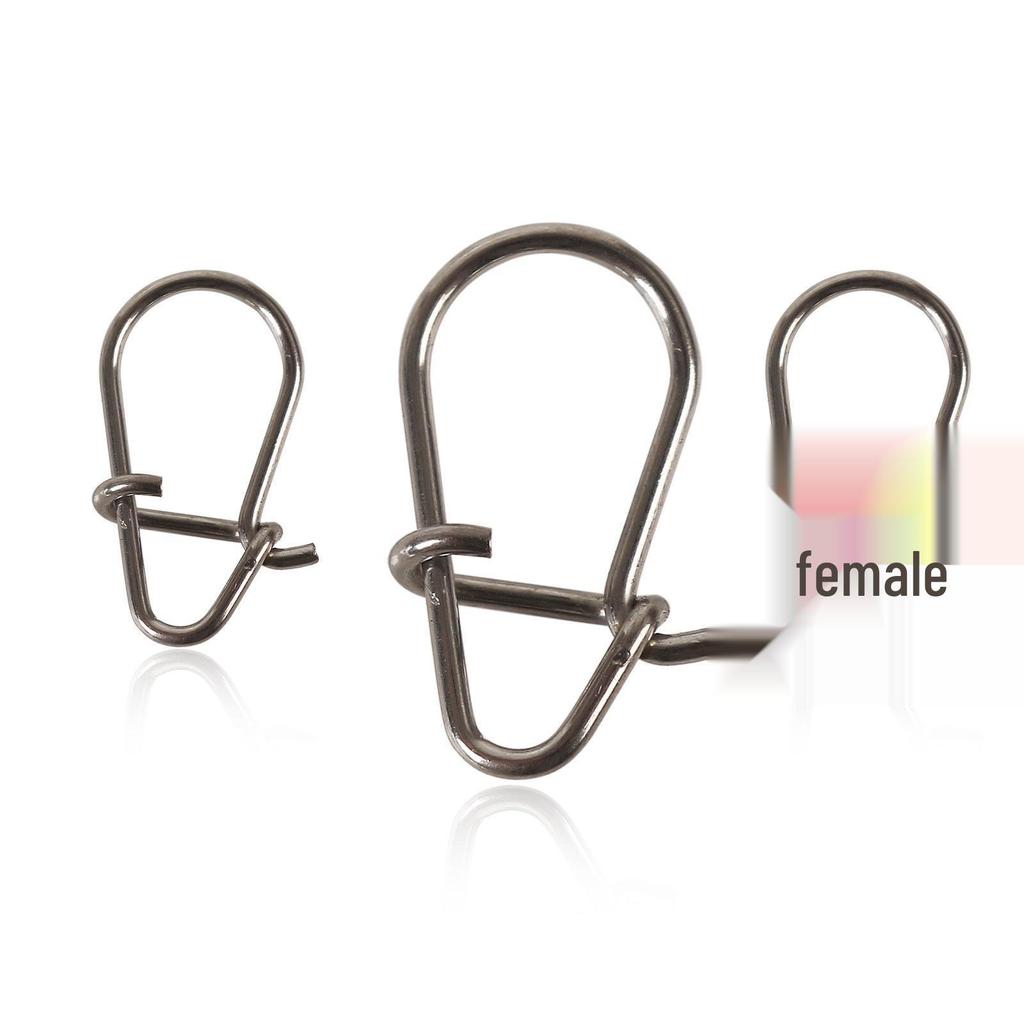 Gourd-Shaped Lure Carabiner Snap Connector - Thickened Micro Quick Snap Guide Wire