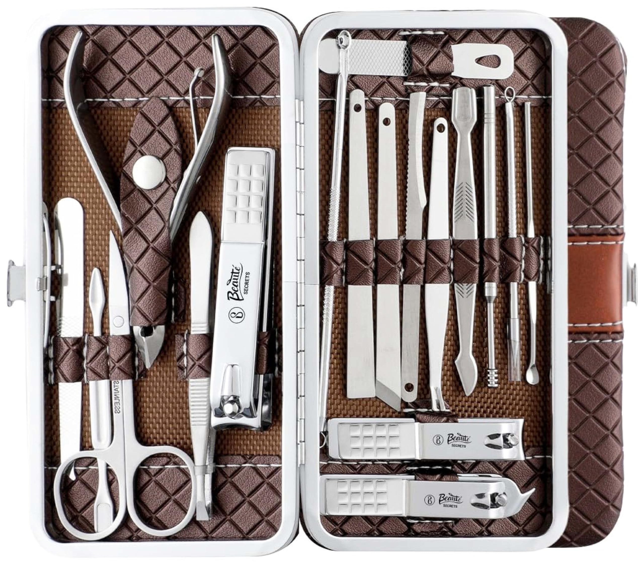 Beauté Secrets Essentials 18 Pieces Manicure