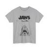 Jaws Poster Black & White Sketch T-Shirt