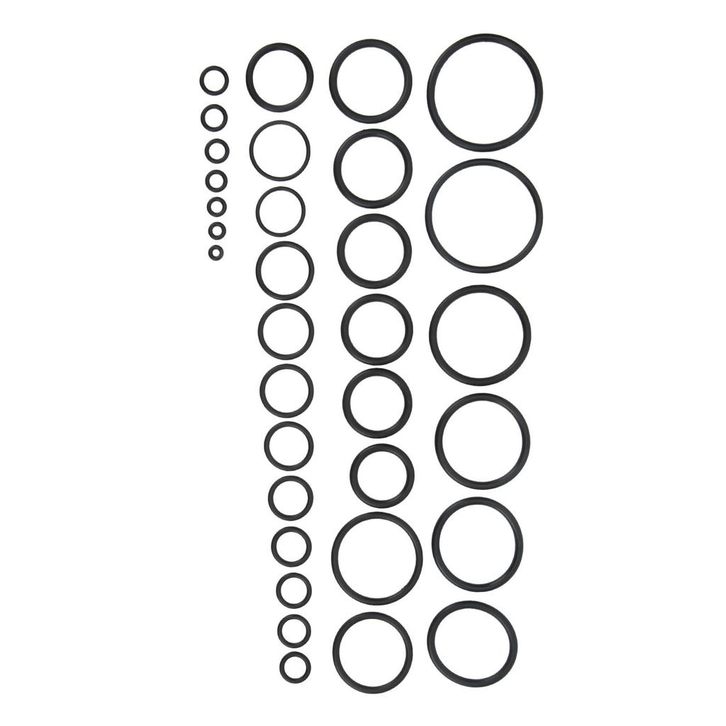 383 Pieces O Ring Assortment Set Air Conditioning System Seal Kit 4138938 Replacement for Hitachi