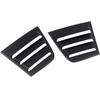 2Pcs/Set Rear Window Blinds Quarter Louvers Cover For Dodge Charger 2011-2021