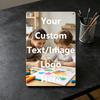 Custom Vintage Tin Sign Personalized Photo Wall Art For Wedding Party Home Decor